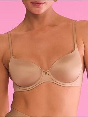 VS Body by Victoria Lightly Lined Smooth Demi Bra Sz 34D NWT